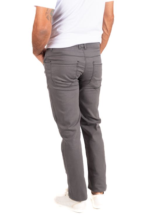 Calça Sarja 5 Bolsos Cinza