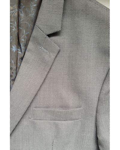 Blazer olho de perdiz Cinza