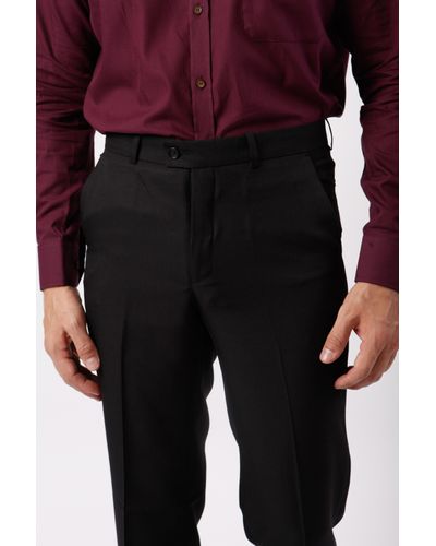 Calça Social Camelo Microfibra Preto