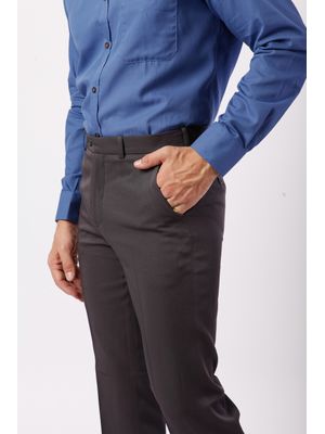 Calça Social Camelo Poli Chumbo