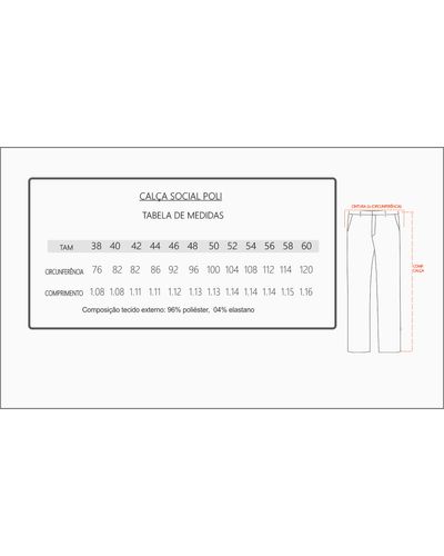 Calça Social Camelo Poli Marinho