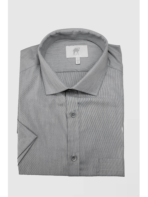 Camisa Manga Curta com Bolso Marinho