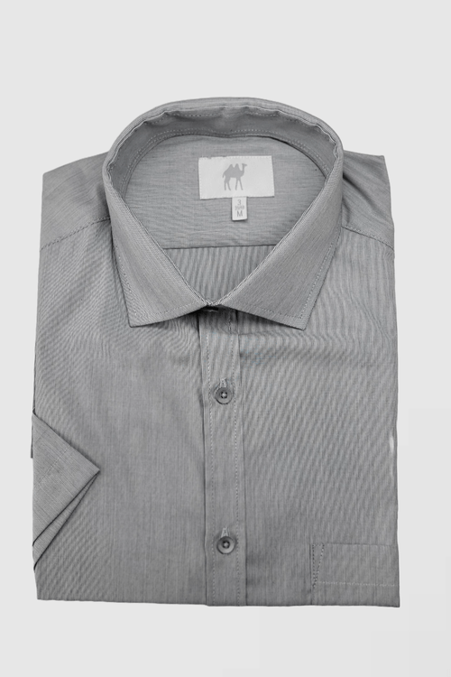 Camisa Manga Curta com Bolso Marinho