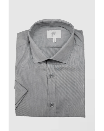 Camisa Manga Curta com Bolso Marinho