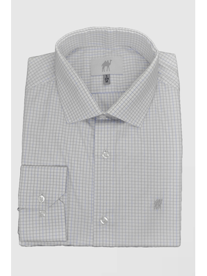 Camisa Manga Longa Sem Bolso  Xadrez Preto