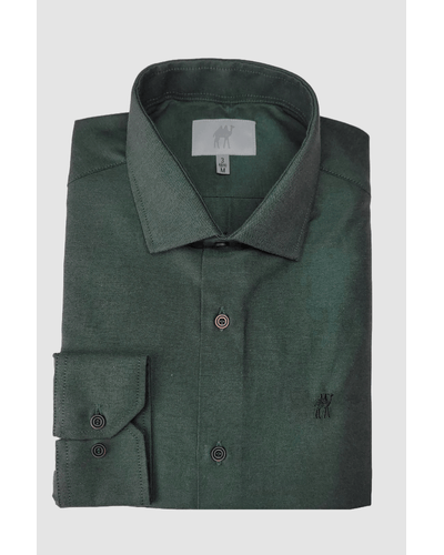 Camisa Manga Longa Custom Verde Musgo