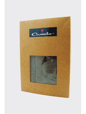 Cueca Camelo Boxer Mescla Modal