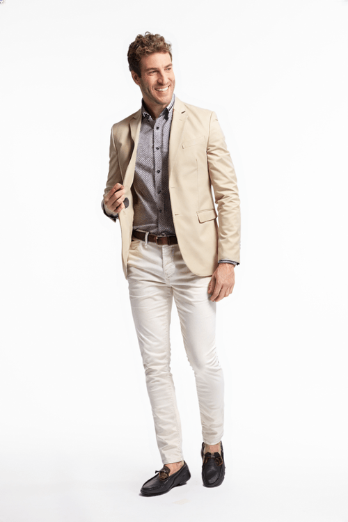 Blazer sarja premium elastano Areia