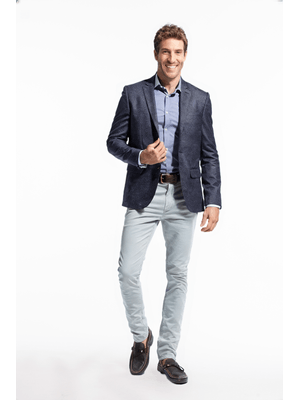 Blazer tropical Marinho