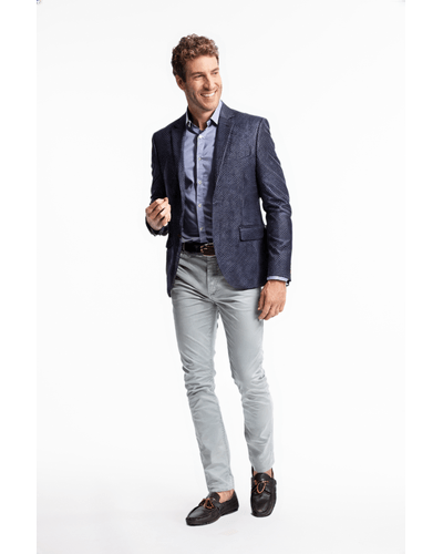 Blazer tropical Marinho