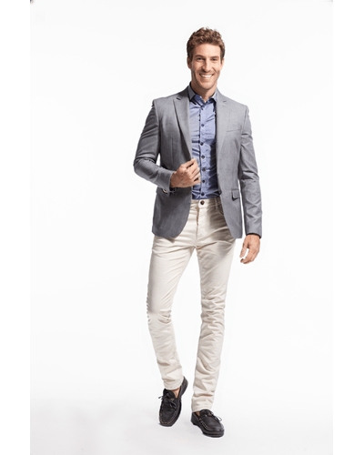 Blazer tropical Cinza