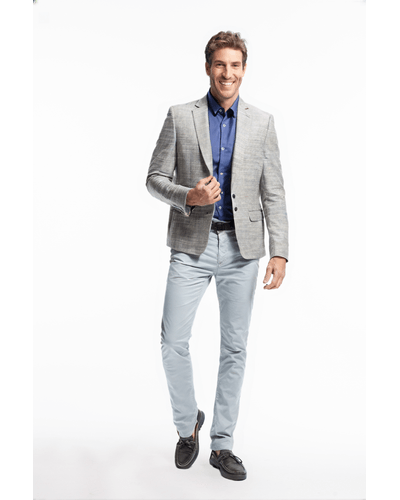 Blazer british check Amarelo