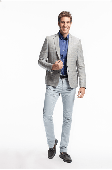 Blazer british check Amarelo