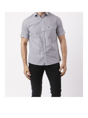 Camisa Custom Manga Curta Preto