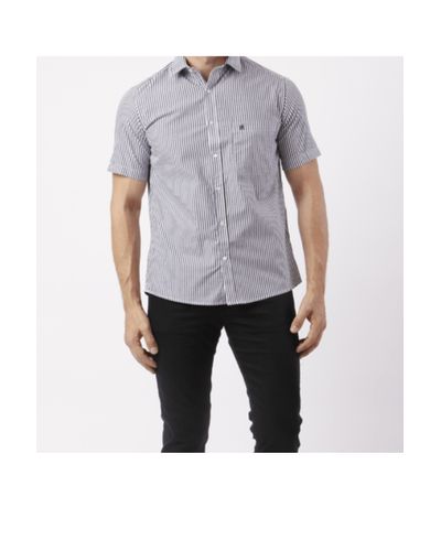 Camisa Custom Manga Curta Preto