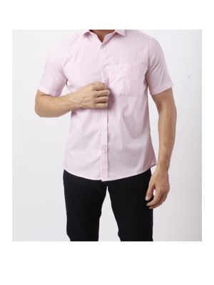 Camisa Custom Manga Curta Rosa