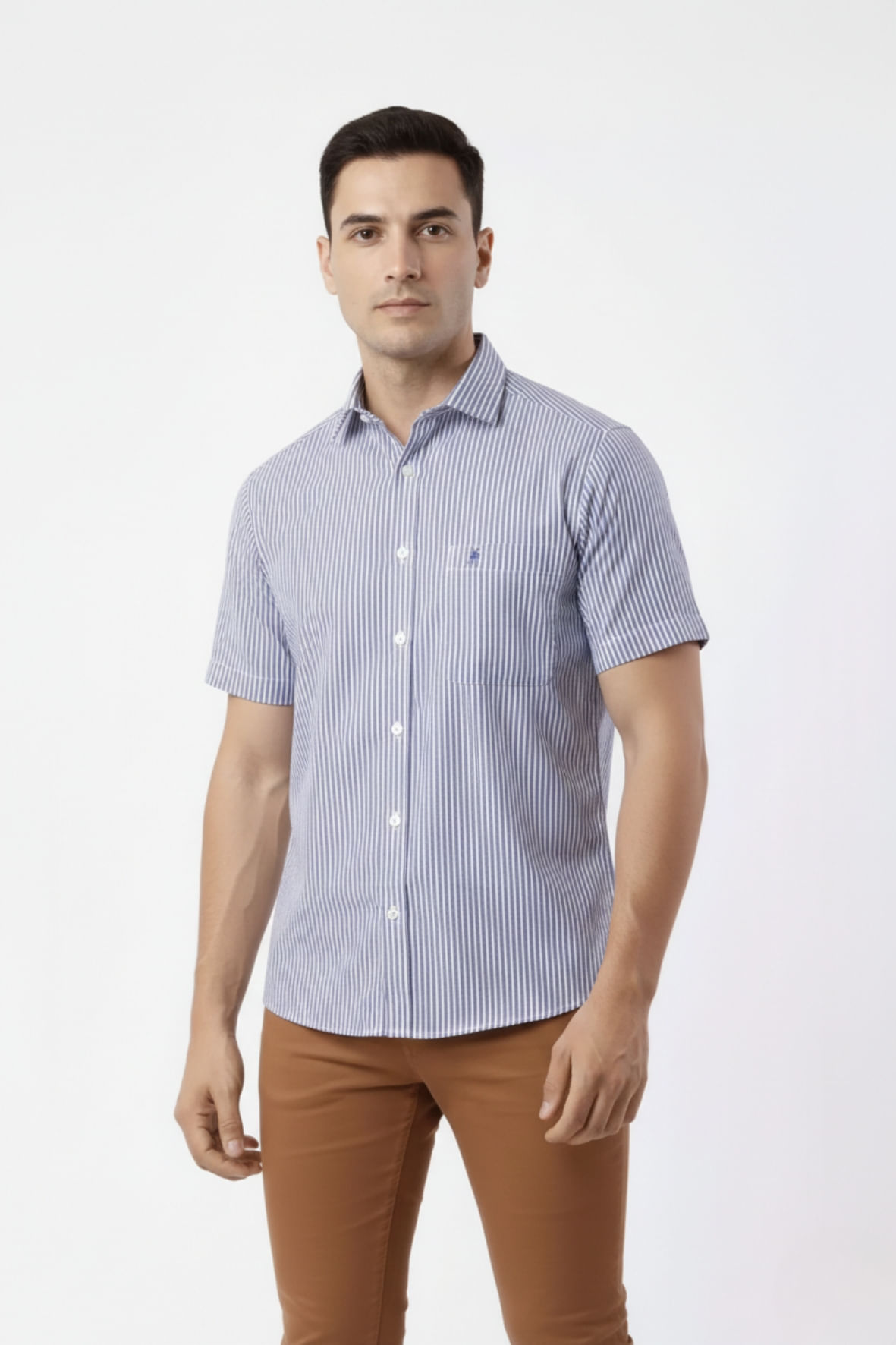 Camisa custom m/c Marinho