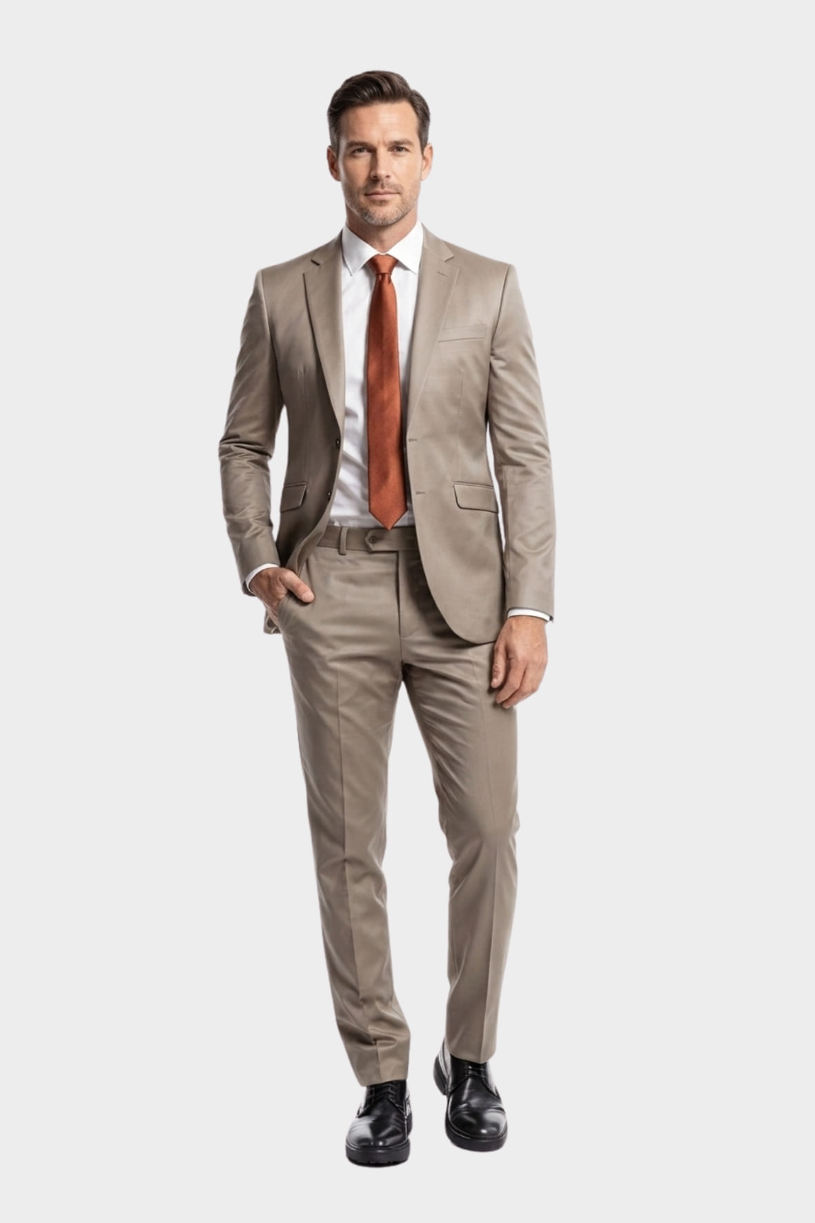 Terno Microfibra Caqui